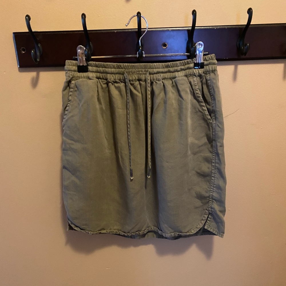 Just Living Sage Colored Skirt